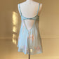 Victoria’s Secret Milkmaid Babydoll LIMITED EDITION Baby Blue Slips