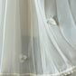 Vera Wang for Fidelta White Peignoir Set — Mesh Chemise & Satin Robe