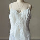 Victoria's Secret White Jacquard Bralette Top — Lace Front Panel