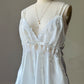 Secret Treasures Ivory Babydoll Camisole — Floral Lace Trim