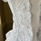Ethereal Fairy Sheer Strapless Corset featuring Laced Bodice with Ruffled Trimmings