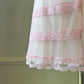 Sheer Victoria's Secret Cherry Blossoms Open Top Slip Dress
