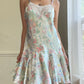 Victoria’s Secret Special Midi Dress featuring Spring Floral Prints on Satin Fabric