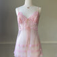 Sheer Victoria's Secret Cherry Blossoms Open Top Slip Dress