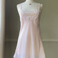 Babydoll Slip Dress featuring Daisy Embroidery Bustier