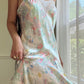 Victoria’s Secret Special Midi Dress featuring Spring Floral Prints on Satin Fabric