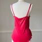 Sultry Winter Red Teddy Romper featuring Flower Petal Laced Bustier