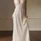 Christian Dior’s ethereal sheer maxi dress in vintage creamy