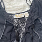 Victoria’s Secret Vintage 80s Sultry Bodysuit featuring Floral Embroidery Bodice